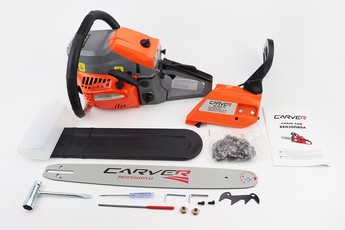 Бензопила Carver ML5800-30 58cc (3,5кВт, шина 18&raquo;, ланцюг 325-1,5-72 ланки зуб круглий) плавний пуск, арт. 201865