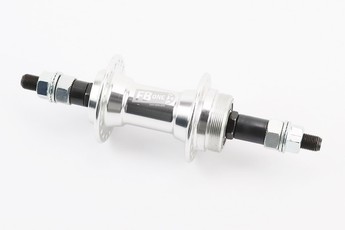 Втулка задня MTB алюмінієва 14Gx36H під тріскачку (велосипедну) V-brake, 2 пром-підшипники 6200 2RS, кріплення гайка, FB-A201B, арт. 201908