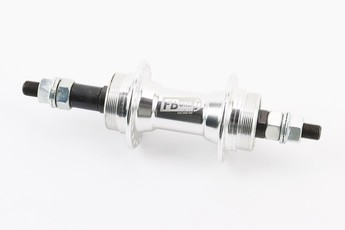 Втулка задня MTB алюмінієва 14Gx36H під тріскачку (велосипедну) Disk-brake (різьба), кріплення гайка, арт. 201910
