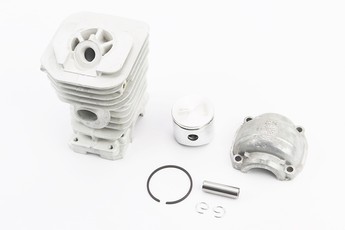Поршнева Husqvarna 142 40мм, ЦПГ (циліндро-поршнева група, палець 10мм, + піддон), арт. 204026