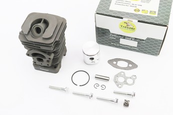 Поршнева Husqvarna 236/240 39мм, ЦПГ (циліндро-поршнева група, палець 10мм, &laquo;чорний&laquo;), арт. 204344