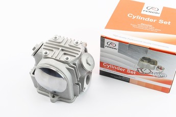 Головка циліндра Delta 70cc 47мм з клапанами, розподільним валом і кришками у зборі, арт. 204441