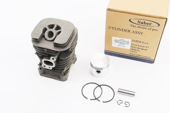 Поршнева Partner 350/351/352/371/390/391/420/2035 41мм, ЦПГ (циліндро-поршнева група, палець 10мм, &laquo;чорний&laquo;), арт. 206106