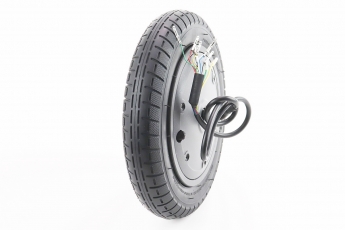 Колесо-ЕЛЕКТРО-МОТОР 10&raquo; 36V-350W, пром-підшипник (15х32х9) 6002 2RS, Е9 МАХ (електросамокат), арт. 207057