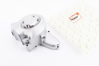 Кришка двигуна ліва Delta 110cc під статор магнето 2 котушки + овальна кришка, арт. 207286