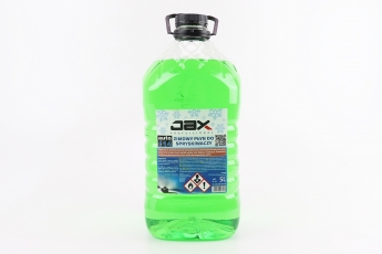 Рідина для очищення скла -10°С (в бачок омивача), зелений 5L, арт. 207366