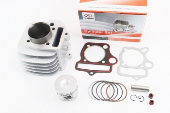 Поршнева Delta 125cc 52,4мм, ЦПГ (циліндро-поршнева група, палець 13мм, висота циліндра 78,3мм, висота поршня 37мм), арт. 207819