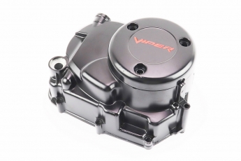 Кришка двигуна права Active 110cc автомат під щуп чорна матова, арт. 208086