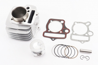 Поршнева Delta 125cc 52,4мм, ЦПГ (циліндро-поршнева група, палець 13мм, висота циліндра 78,3мм, висота поршня 44мм, тип 1), арт. 208600