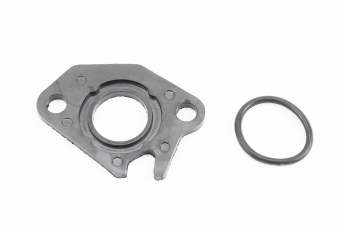 Прокладка патрубка карбюратора Honda Dio AF-34/35 (пластмас) d=18мм + манжет, арт. 208660
