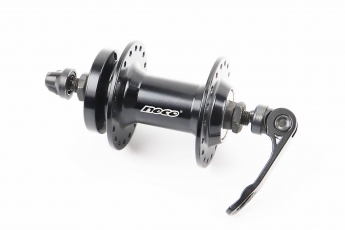 Втулка передня MTB алюмінієва 14Gx36H, Disk-brake, кріплення ексцентрик, чорний MS31F, арт. 208726