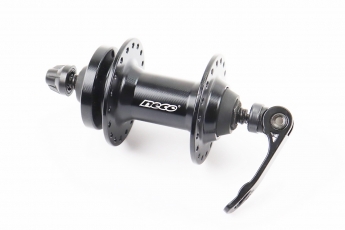 Втулка передня MTB алюмінієва 14Gx36H, Disk-brake, кріплення ексцентрик, чорний MS37F, арт. 208727