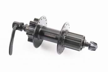 Втулка задня MTB алюмінієва 14Gx36H під касету 8-10 зірок, Disk-brake Center Lock, кріплення ексцентрик, чорний FH-TX506, арт. 208914