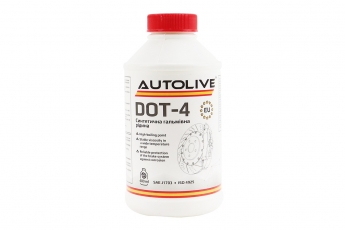 Гальмівна рідина &laquo;DOT-4&raquo;, 400ml, арт. 208969