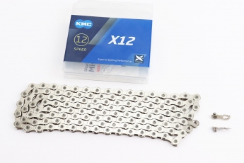 Ланцюг приводний 1/2х11/128х126L 12 швидкостей, сріблястий X12, арт. 209240