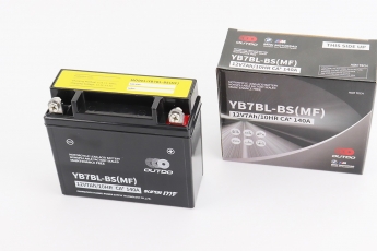 Акумулятор 12V7Ah YB7BL(MF) кислотний (145х60х130мм) МОТО, арт. 209313