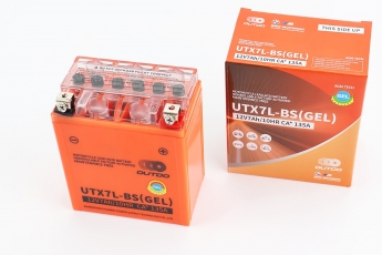 Акумулятор 12V7Ah UTX7LBS GEL (113х70х132мм) МОТО, арт. 210415