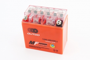 Акумулятор 12V9Ah 12N9-BS GEL (135х75х135мм) МОТО, арт. 210416