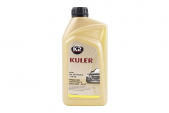 Рідина охолоджуюча -35°C &laquo;АНТИФРИЗ K2 Kuler Long Life G13&raquo;, жовтий 1L, арт. 210511