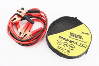Дроти пускові 300А/12V, 2,5 м 81-0129, арт. 210787