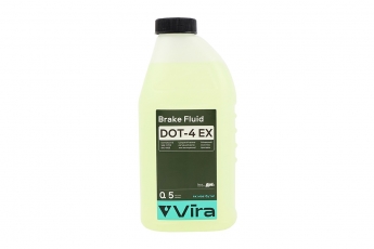 Гальмівна рідина синтетична &laquo;DOT-4 EX&raquo;, 0,5L, арт. 210790