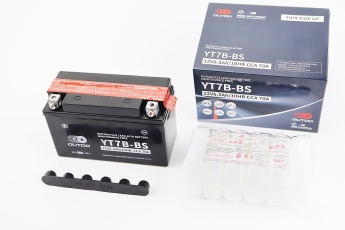 Акумулятор 12V6,5Ah YT7В-BS кислотний (150х65х95мм), арт. 210970