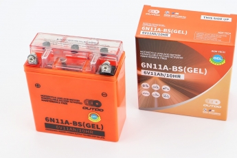 Акумулятор 6V11Ah 6N11A-BS GEL (120х60х130мм), арт. 211239