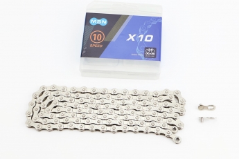 Ланцюг приводний 1/2х11/128х116L 10 швидкостей, сріблястий SPEED X10, арт. 211415