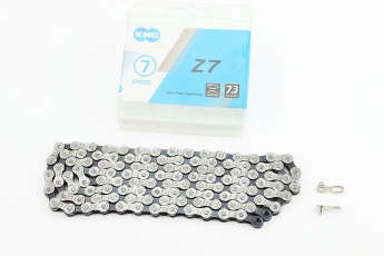 Ланцюг приводний 1/2х3/32х116L 7 швидкостей, сріблясто-чорний Z7, арт. 211420