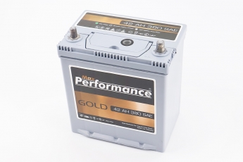 Акумулятор 12V42Ah 6СТ 380A R +  кислотний GOLD (195х127х205/224мм), Туреччина, арт. 211462