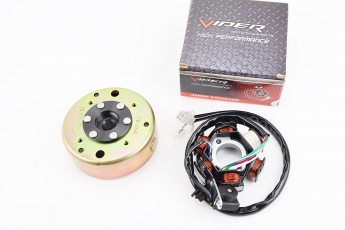 Магнето у зборі 6 котушок 152QMI 157QMJ GY6 125-150cc, арт. 211831