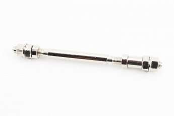 Вісь задня MTB М10х175мм у зборі, під пром-підшипники , під гайку, хром (Disk-brake різьба), арт. 211853