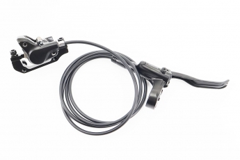 Гальмо Disk-brake гідравлічне заднє (F180/R160), чорне, SHIMANO BL-MT200/BR-MT200, 1700мм, арт. 211913