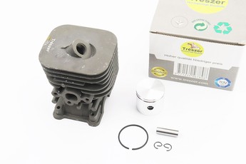 Поршнева Husqvarna 125R/128R 35мм, ЦПГ (циліндро-поршнева група, палець 8мм, &laquo;чорний&laquo;), арт. 213567