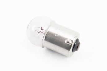 Лампа поворота (білий з цоколем) 12V/10W G18, арт. 301062