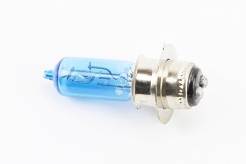 Лампа фари P15D-25-1 12V 18/18W синій, арт. 301073