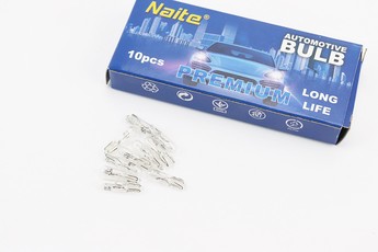 Лампа габаритів/приладів без цоколя 12V1,2W T5-10шт, арт. 301207