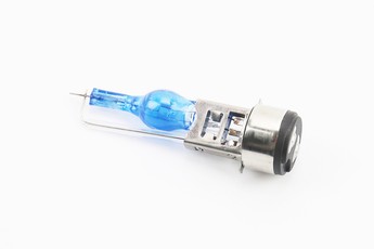 Лампа фари H6 BA20D 12V 35/35W &laquo;super&raquo; синій &laquo;свічка&laquo; тип 2, арт. 301350