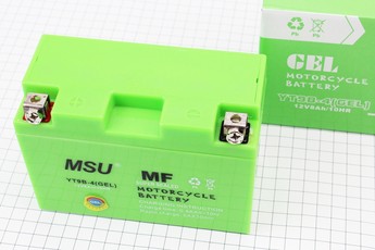 Акумулятор 12V8Ah YT9B-4 GEL (155x75x105мм), арт. 301457