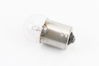 Лампа поворота (білий з цоколем) 12V/5W G18 BA15s, арт. 301668