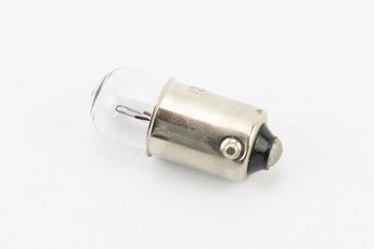Лампа поворота (білий з цоколем) 12V/4W G10 BA9S, арт. 301669