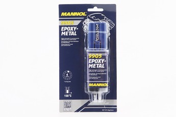 Клей двокомпонентний для металевих деталей &laquo;EPOXY-METAL&raquo;, 30g, арт. 304019