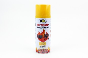 Фарба акрилова жаростійка 400°F, №0025&raquo;жовтий&laquo;, Аерозоль 400ml, арт. 304086