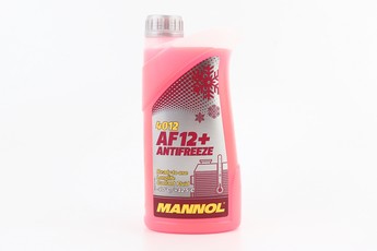 Рідина охолоджуюча -40°C &laquo;АНТИФРИЗ AF-12&raquo;, червоний 1L, арт. 304094