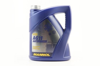 Рідина охолоджуюча концентрат -38°C 1:1&raquo;АНТИФРИЗ AG11&raquo;, блакитна 5L, арт. 304097