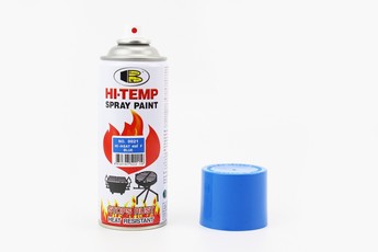 Фарба акрилова жаростійкий 400°F, №0021 синій, Аерозоль 400ml, арт. 304236