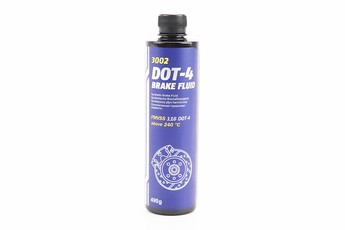 Гальмівна рідина синтетична &laquo;DOT-4&raquo;, 490g, арт. 304650