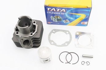 Поршнева Honda Tact, ЦПГ (циліндро-поршнева група) AF-09/AF-16 50cc 41мм (палець 10мм, кріплення глушника 47мм), арт. 308638