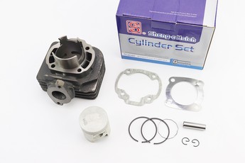 Поршнева Suzuki AD65cc, ЦПГ (циліндро-поршнева група) 44мм (палець 10мм) синій коробка (SEPIA, SEPIA ZZ, MOLLET), арт. 308923