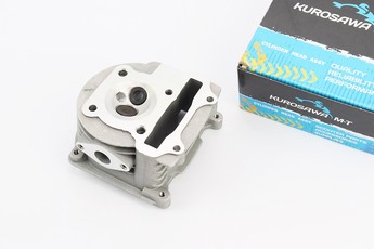Головка циліндра GY6 139QMB 50-100cc 47мм 80cc з Клапаними у зборі, стандартні клапани, арт. 309037